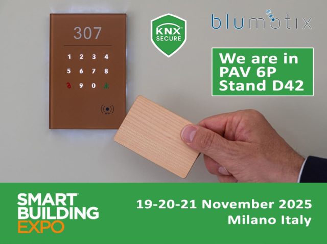 Smart Building Expo trade fair in Milan, which will take place from November 19 to 21, 2025